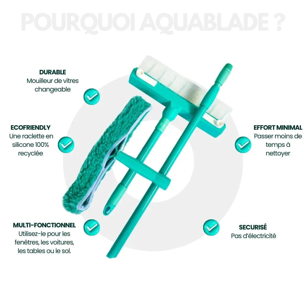 Racleclean- Raclette à vitres révolutionnaire