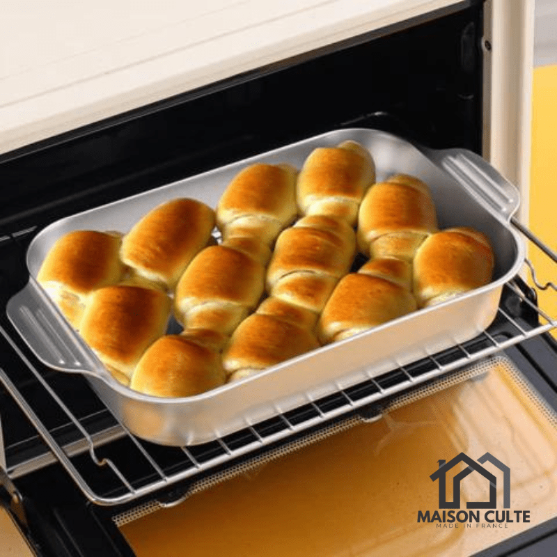 Plateau de cuisine en acier inoxydable