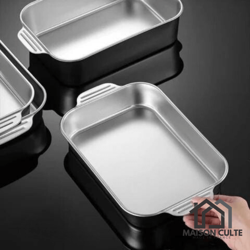 Plateau de cuisine en acier inoxydable