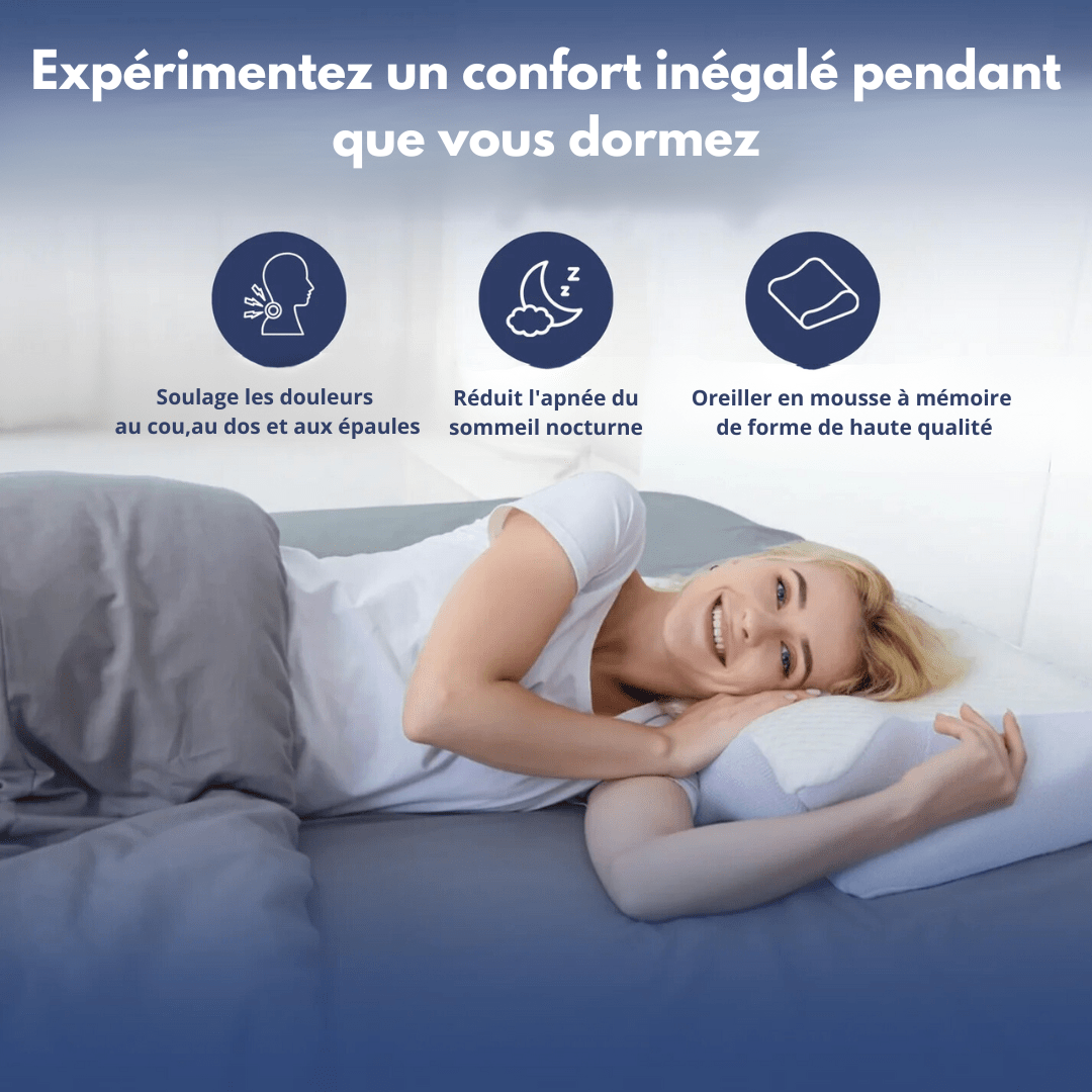 Sérénium-Oreiller de soulagement orthopédique