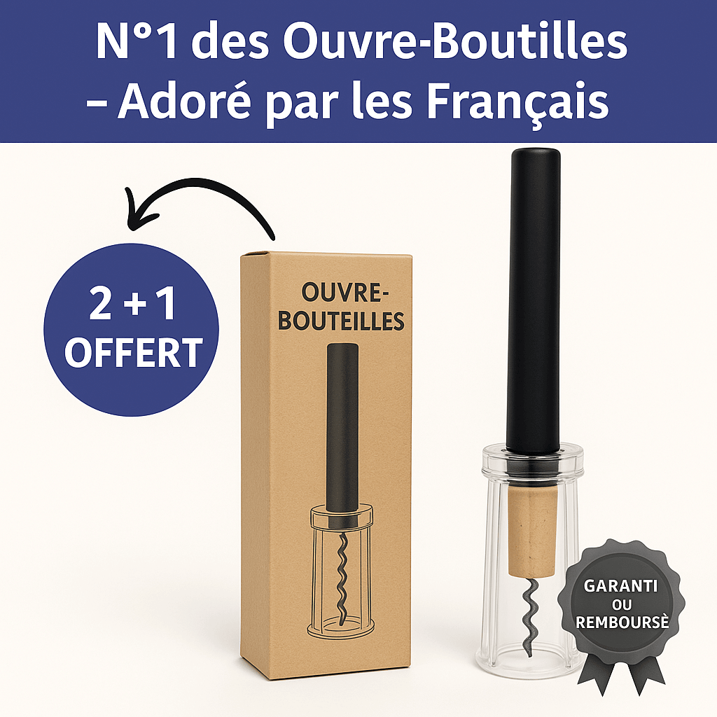 WineLift-Ouvre bouteille en acier inoxydable