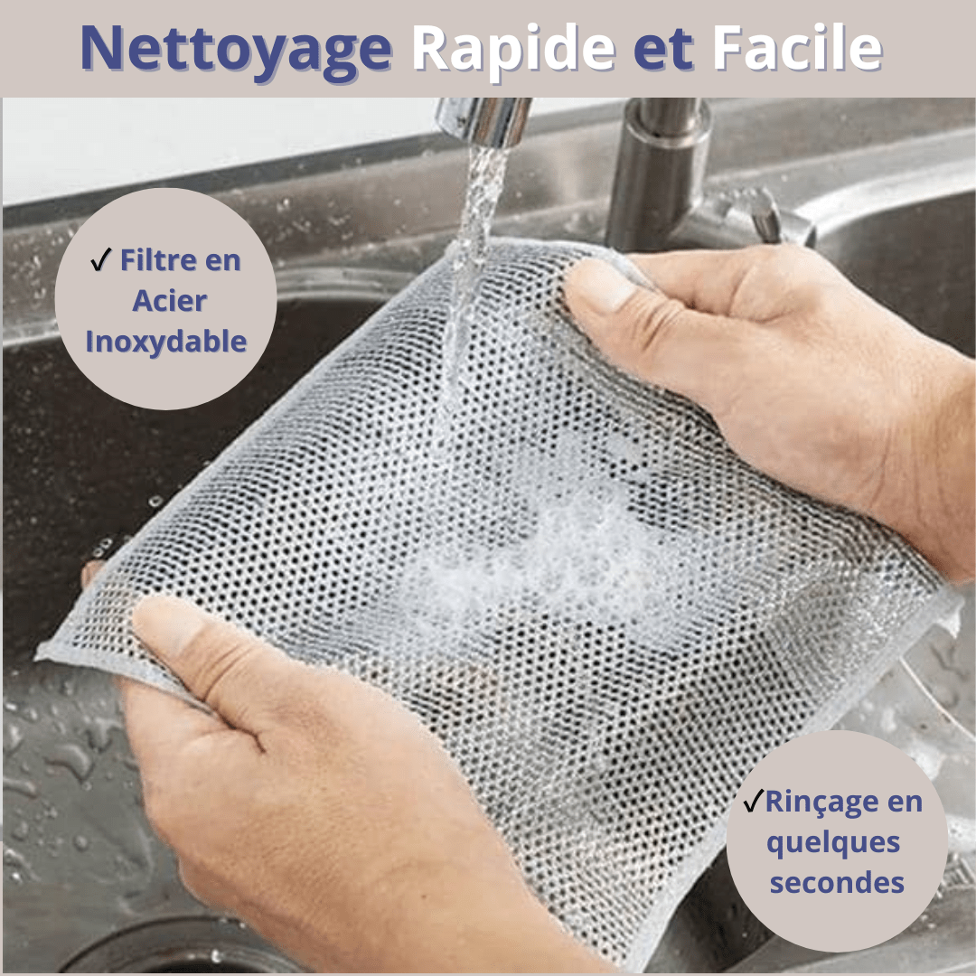 FitClean- chiffons à brosser pour nettoyage