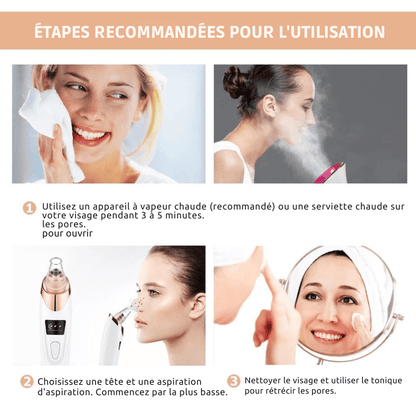 Aspirateur pour points noirs
