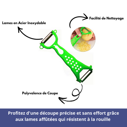 VeggieGlide- Râpe légumes double face