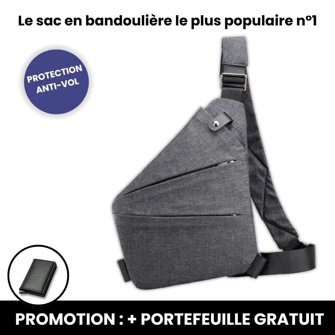 Drouvic-Sac à bandoulière antivol