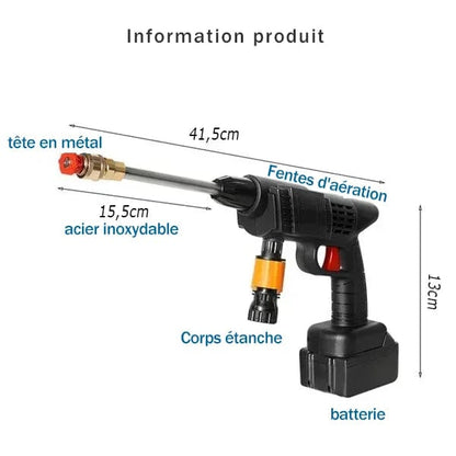 Pistolet pulvérisateur d'eau haute pression