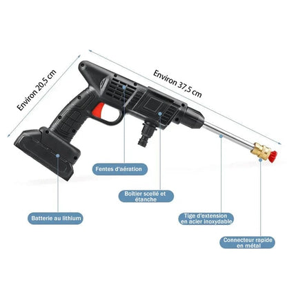 Pistolet pulvérisateur d'eau haute pression